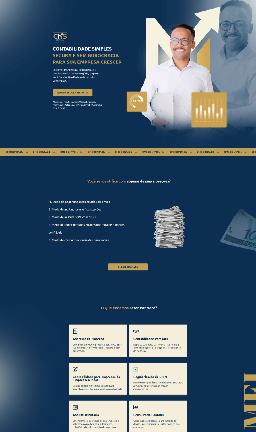 Site profissional para advogado